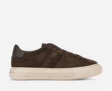 HOGAN – SNEAKERS H691  Camoscio marrone SCONTO 30%