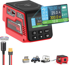 300W Voltage Regulator Compatible with Milwaukee 18V Battery Battery Not Includ