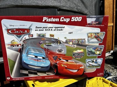 Mattel Disney Pixar Cars Piston Cup 500 Track Set Motorized