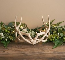Antler Crown - 3D Printed Fantasy Cosplay  Renaissance Costume Headpiece