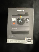 Polaroid Now Instant Camera Gen 3 Black B W Film Bundle 8 Photos Brand New