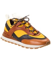 Ferragamo Indy Leather Sneaker Men's