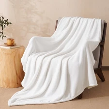 PHF Ultra-Soft Fleece Throw Blanket - No Shed, No Pilling, Luxury Plush, 300GSM