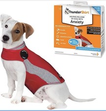New ThunderShirt for Dogs Small Red Polo - Dog Anxiety Vest Size Small