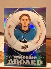 2024-25 UPPER DECK SERIES 2 WELCOME ABOARD HOCKEY #WA-20 WILL SMITH RC