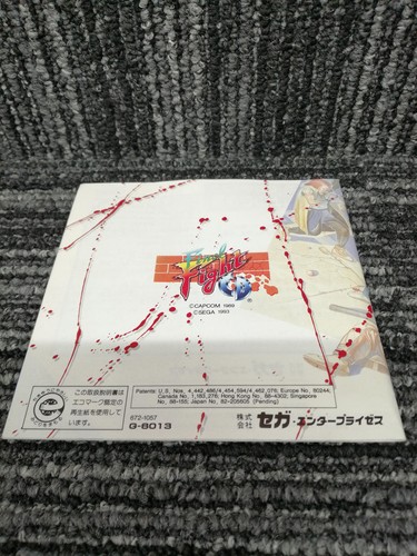 Sega Final Fight Cd Md Software - Picture 12 of 12