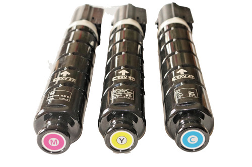 Canon C-EXV47 x3 Teil Gebraucht Tonerkartuschen