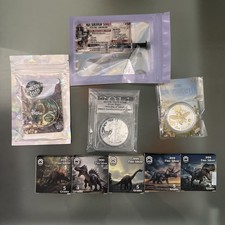 FUN Lot of Premium Silver and Copper with 1 Oz 2014 ASE PR70!