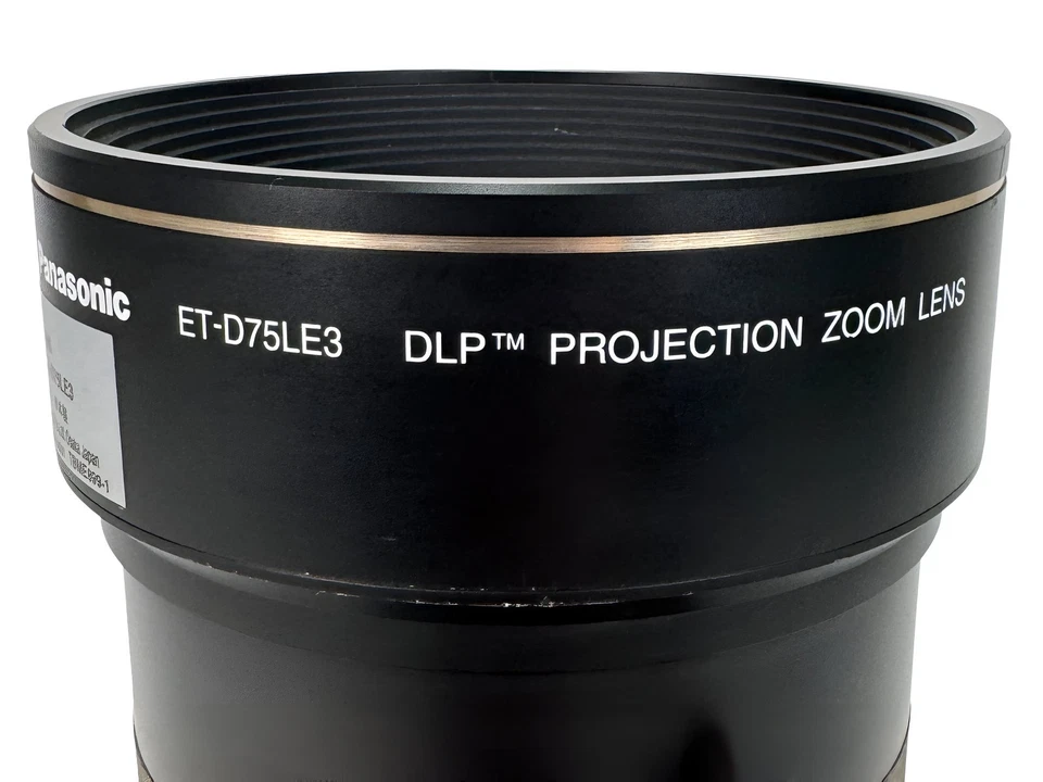 Lente proyector zoom original Panasonic ET-D75LE3 2,4 - 4,7:1 F/3,0-5,0:1 Foto 3 de 4