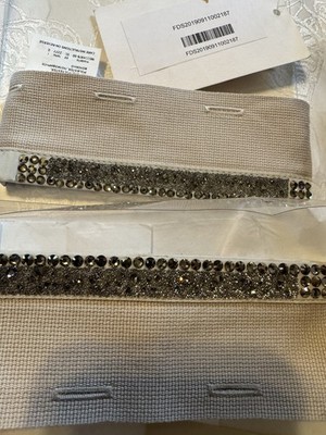 $395 Max Mara Women's Beige Cavallo Detachable Beaded Cuff