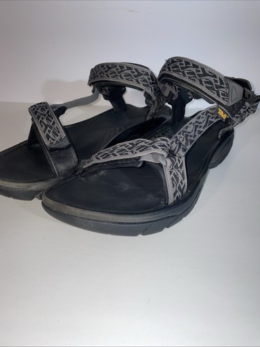 Teva Terra Fi 4 Sandals Mens 14 Black Style 1004485 Hiking Outdoor Walking EUC - Picture 7 of 13