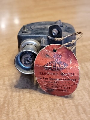 1920s 1930s CUNO reel type EXTENDING cigar LIGHTER retracting cord dash ASHTRAY