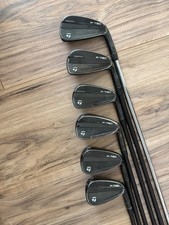Taylormade p790 black stealth limited edition colorway iron set 5-pw stiff