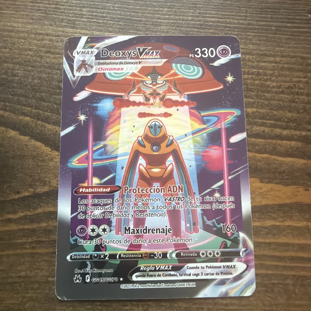 Deoxys VMAX Pokémon TCG Cards for sale | eBay