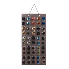 KGMCARE Sunglasses Organizer Storage- Hanging Eyeglasses Wall Large, Darkgray