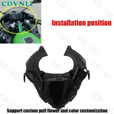For Kawasaki Ninja 400 EX400 2018-2023 Bright Black Speedometer Dash Cover Panel