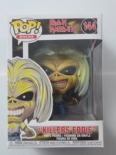 Funko Pop! Rocks Vinyl Figure: Killers Eddie #144 Iron Maiden Collectible