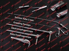 New Surgical Esophagoscope Esophagoscopy Endoscope reusable 5 PCs Set By ZP