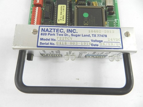 NAZTEC INC 722TCV 722T Traffic Control Module - Picture 3 of 5