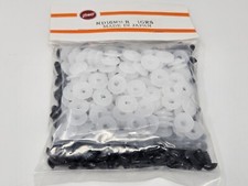 Bulk Vintage Zim's Black D-Type Triangle Plastic Animal Dog Nose Mini 10mm Craft