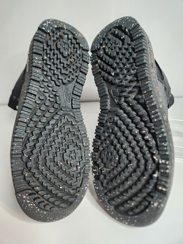 Nike Air Force 1 Combat Boot -Mens US 9- AF1 Crater Dark Smoke Black HighTop - Picture 11 of 13