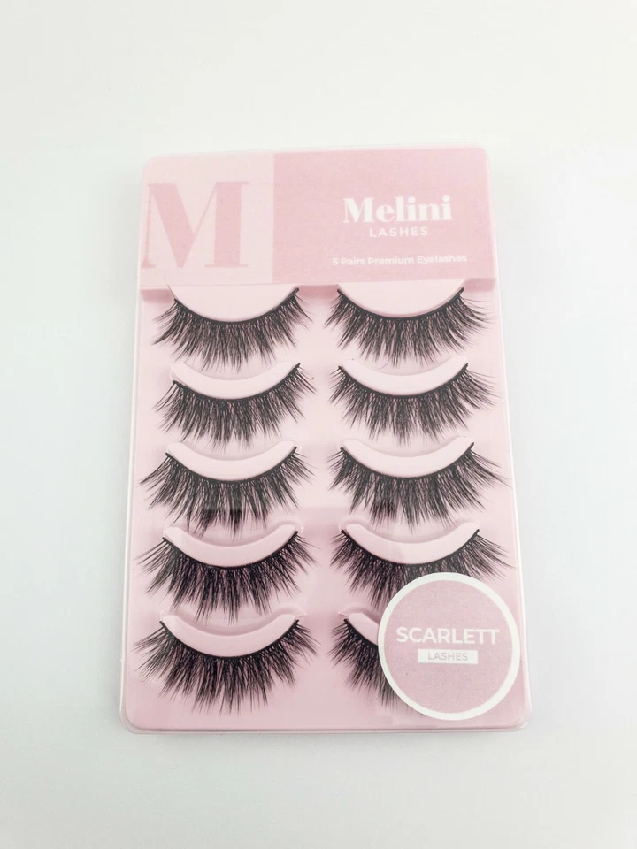 5 pares de extensiones de pestañas postizas 3D largas de aspecto natural pestañas postizas Foto 2 de 4