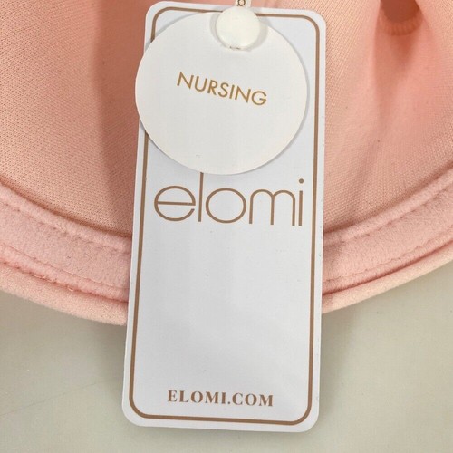 Elomi Womens Molly Nursing Bra 44I Pink Underwire Full Coverage Adjustable Strap - Picture 9 of 13