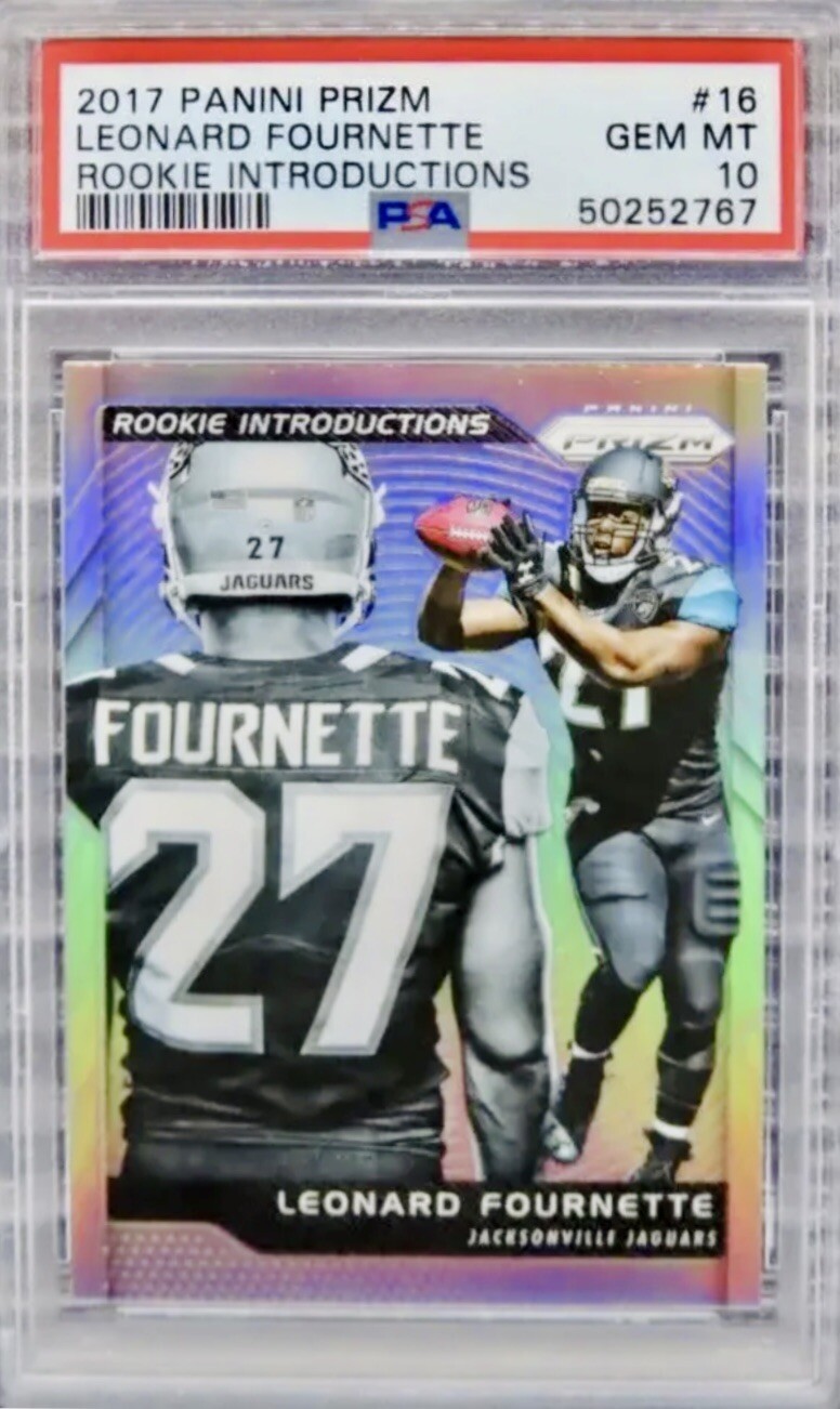 Leonard Fournette Panini Prizm Rookie Introductions #16 Base