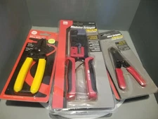 Variety Lot (3) Gardner Bender, GE Stripper & Crimper, GS-40, GMC-1145D, 18101