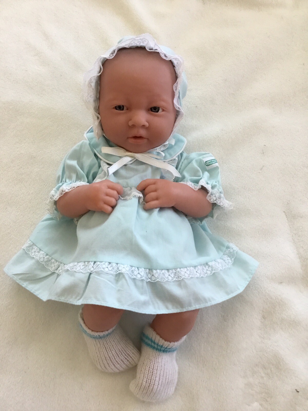 Berenguer Preemie Baby DollGender Neutral 2207 Dressed As A Girl eBay