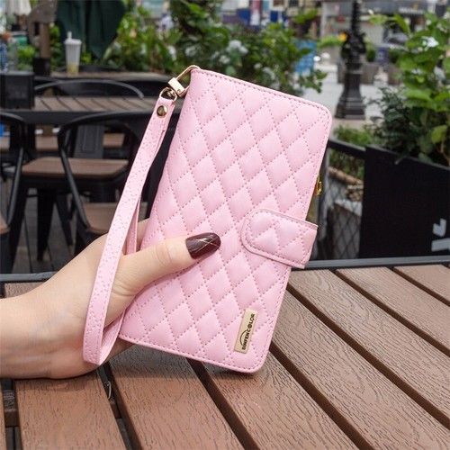 For Motorola G85 G84 G54 G34 G14 G04 Edge 40Neo Case Zipper Leather Wallet Cover - Picture 62 of 72