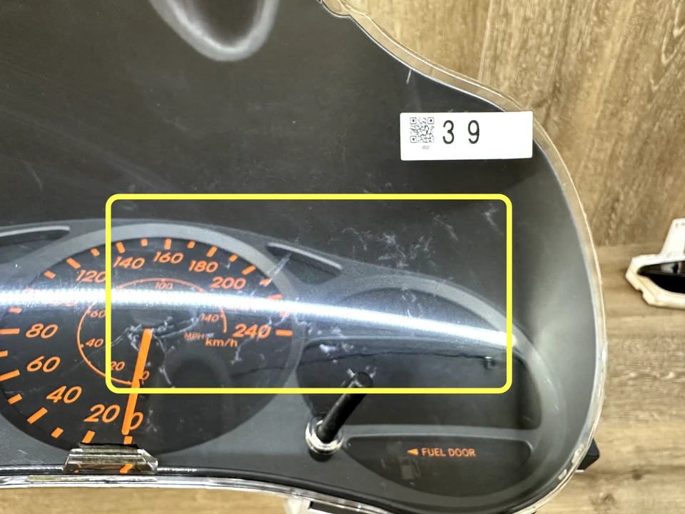 Toyota Celica 2002-05 conjunto de cuadro de instrumentos pieza de fabricante original # 83800-2B390 Foto 4 de 4