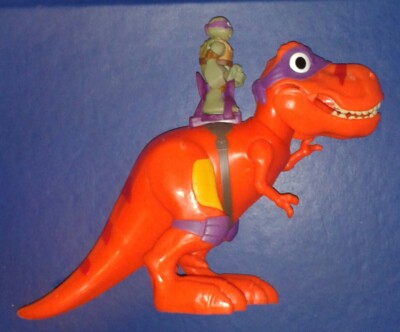 2016 * GROSSER HALBSCHALEN-DINO T.REX & DON * TMNT NINJA TURTLES KOMBINIERT P&P
