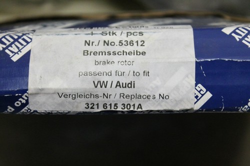 2x Bremsscheiben für Audi, Volkswagen VW 321615301A - Bild 3 von 3