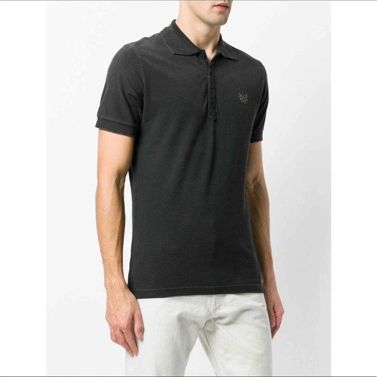 Men s Diesel T Night Black Polo Vintage Diesel Shirt Small