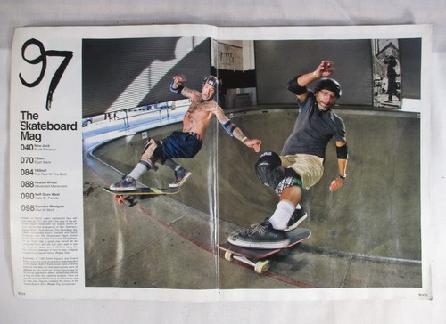 THE SKATEBOARD MAG SKATEBOARDING MAGAZINE APRIL 2012 ISSUE 97 - Picture 3 of 4