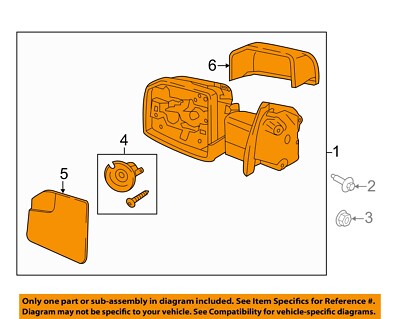 Genuine Ford Door Mirror FL3Z-17683-BB for sale online | eBay 