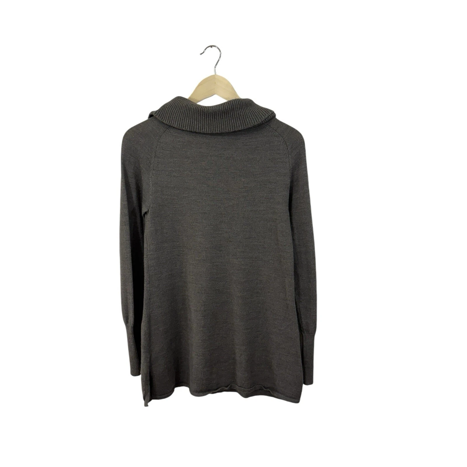 smartwool merino wool blend mock neck pullover sweater