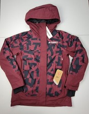 Adidas Womens TERREX Xperior 2L Insulated RAIN.RDY Jacket Maroon IB1070 Sz S New