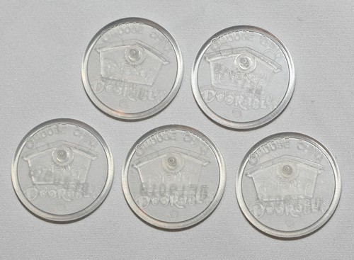 Serie Temprana 1 2 Disney Doorables Original OEM OE Soportes Transparentes LOTE de 5 - Imagen 3 de 5