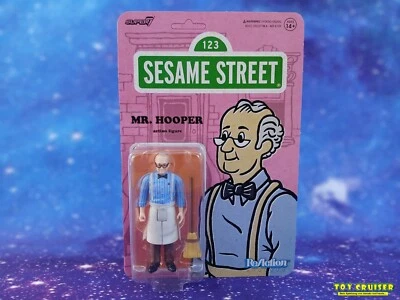 SUPER7® SESAME STREET® SESAMSTRASSE® ReAction Mr. Hooper Herr Huber