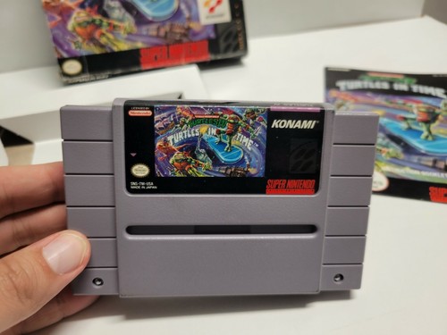 Teenage Mutant Ninja Turtles IV (Super Nintendo) SNES Complete TESTED Authentic - Picture 6 of 10