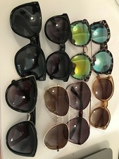 Lot of 8 Pair of Women's Sunglasses - Mixed Styles