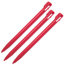3 x Red Touch Screen Stylus for Nintendo DSi Console