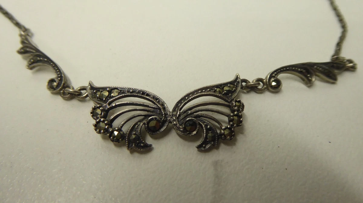Art deco online necklace vintage
