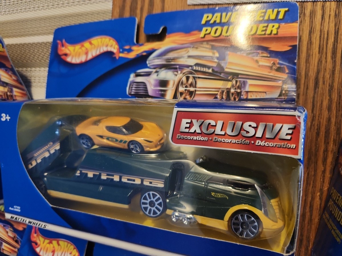 Hot Wheels Pavement Pounders 6個セット 2002 Hot Wheels Pavement Pounders 9 items | eBay