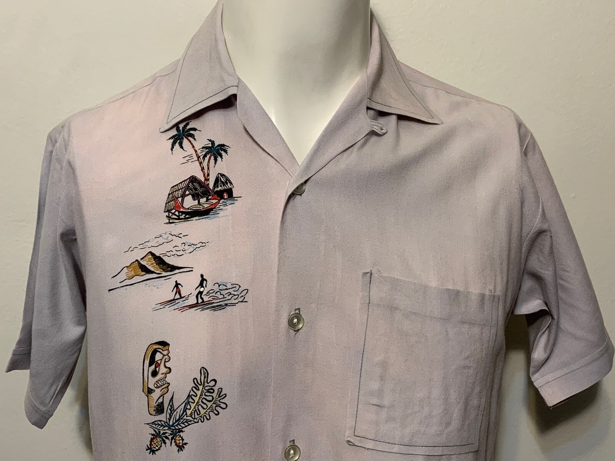 トップス 50s Hawaiian Tops opencollar shirt 50s Hawaiian Tops opencollar shirt