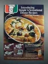 1983 Chef Boyardee Beef Ravioli Ad - Recipes