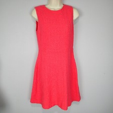 Zara Basics Coral sleeveless Shift Dress m