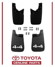 2005-2015 Toyota Tacoma OEM Complete Mud Flap Set 4x4 Genuine OE with hardware